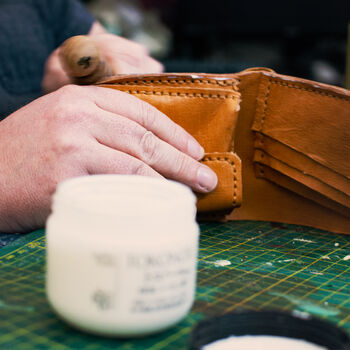 Leather Wallet Making Workshop Experience In Manchester, 3 of 6