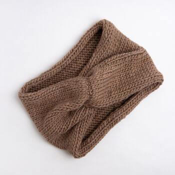 Twisted Snood Knitting Kit, 4 of 9