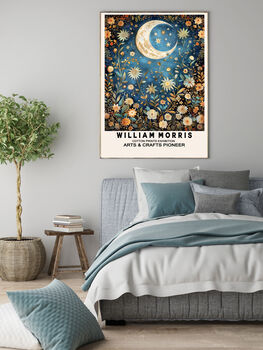 William Morris Midnight Garden Art Print, 2 of 2