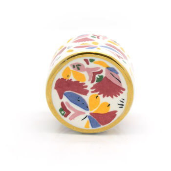 Colourful Hand Painted Cylinder And Hexagonal Knobs, 10 of 12