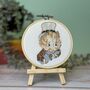 Beatrix Potter Amiable Guinea Pig Mini Cross Stitch Kit, thumbnail 1 of 4