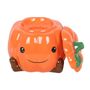 Cute Smiling Pumpkin Oil Burner And Wax Warmer, thumbnail 3 of 3