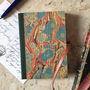 Monogrammed Marbled Wood Journal, thumbnail 6 of 9