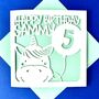 Cute Unicorn Personalised Kids Birthday Card, thumbnail 2 of 4