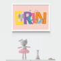 Kids Animal Alphabet Letter Name Print, thumbnail 6 of 12