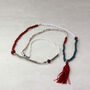Colourful Bead Tassel Long Necklace, thumbnail 2 of 8