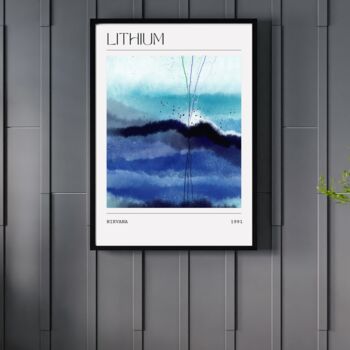 Nirvana Lithium Song Inspired Art Print, 2 of 3