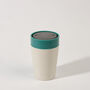 Circular Leakproof And Lockable Reusable Cup 8oz Green, thumbnail 5 of 9