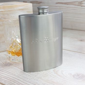 Highly Portable Kidney Hip Flask, 3 of 6