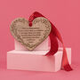 Always Remember Wooden Hanging Heart, thumbnail 1 of 5
