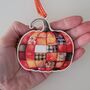 Wooden Pumpkin Decoration, Autumn Home Decor Gift, thumbnail 2 of 6