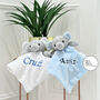 Personalised Elephant Comforter Soother Soft Toy, thumbnail 1 of 1