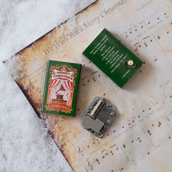 Christmas Music Box Kit In A Matchbox, 2 of 8