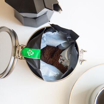 'Festive Coffee' Coffee Gift In Tin, 4 of 4