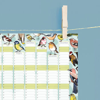 2023 Garden Birds Calendar And Year Planner, 4 of 5