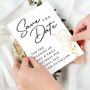 Personalised Set Of 36 Wedding Save The Date Cards, thumbnail 3 of 3