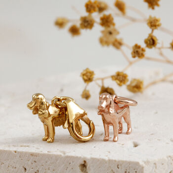 English Cocker Spaniel Silver Charm, 10 of 12