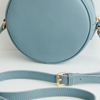 Chloe Circle Bag Embroidered Dormouse Blue, 7 of 8