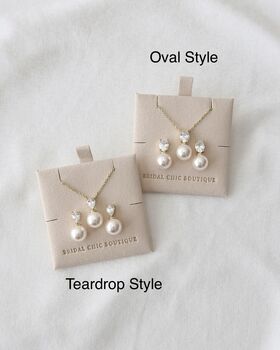 Mother Of The Bride Jewellery Set Bridesmaid Gift Idea, 2 of 4