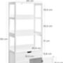 Tall Storage Cabinet With Drawer And Shelves, thumbnail 2 of 8