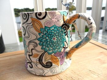 Tankard Mug In Woodstock Design, 5 of 11