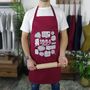 'Events Of 1954' 70th Birthday Gift Apron, thumbnail 6 of 9