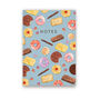A5 Biscuit Pattern Notebook, thumbnail 3 of 3