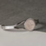 1955 70th Birthday Lucky Sixpence Coin Bangle, thumbnail 1 of 2