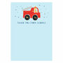 Personalised Fire Engine Children's Thank You Cards, thumbnail 2 of 4