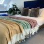 Cotton Throw Blanket, Christmas Gift For Family, thumbnail 11 of 12