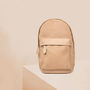Personalised Leather Classic Backpack In Camel, thumbnail 2 of 11