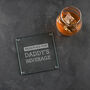 Personalised Daddy Engraved Glass Coaster, thumbnail 3 of 7