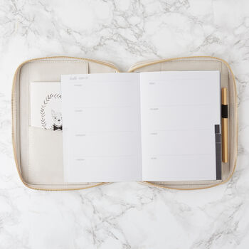 Pearl Notebook Planner Diary Case. Porte, 5 of 7