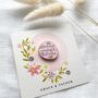 Blooming Wonderful Teacher Enamel Pin | Thank You Teacher Gift | End Of Term Gift | Teaching Assistant Appreciation Pin, thumbnail 7 of 12