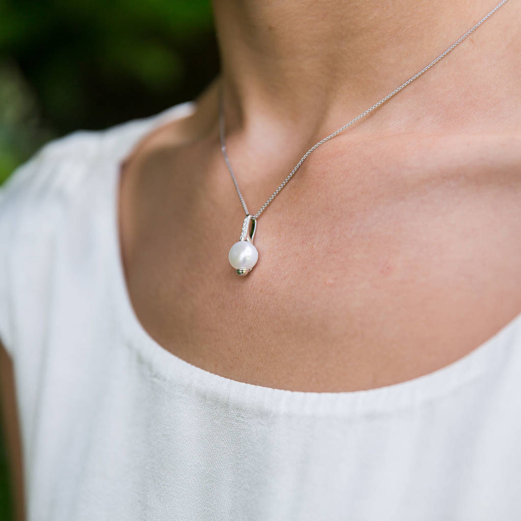 Pearl Isabella Pendant By TigerLily Jewellery