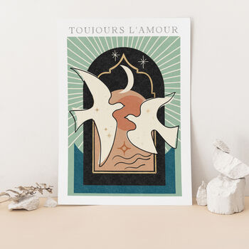 Matisse Doves Toujours L'amour Print, 2 of 3