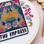 'The Empress' Tarot Cross Stitch Kit, thumbnail 2 of 3