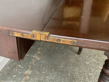 Victorian Drop Leaf Mahogany Extending Dining Table, 6 of 12