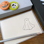 'Halloween Ghost' Letterpress Card, thumbnail 1 of 2