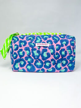 Handmade Quilted Wash Bag | Glamazon, 3 of 5