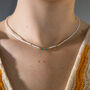 Delicate Seed Bead Necklace, thumbnail 1 of 3