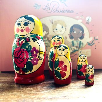 Handmade Russian Dolls Traditional, 2 of 9