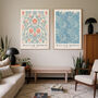 William Morris Set Of Two Marigold Art Prints, thumbnail 1 of 3