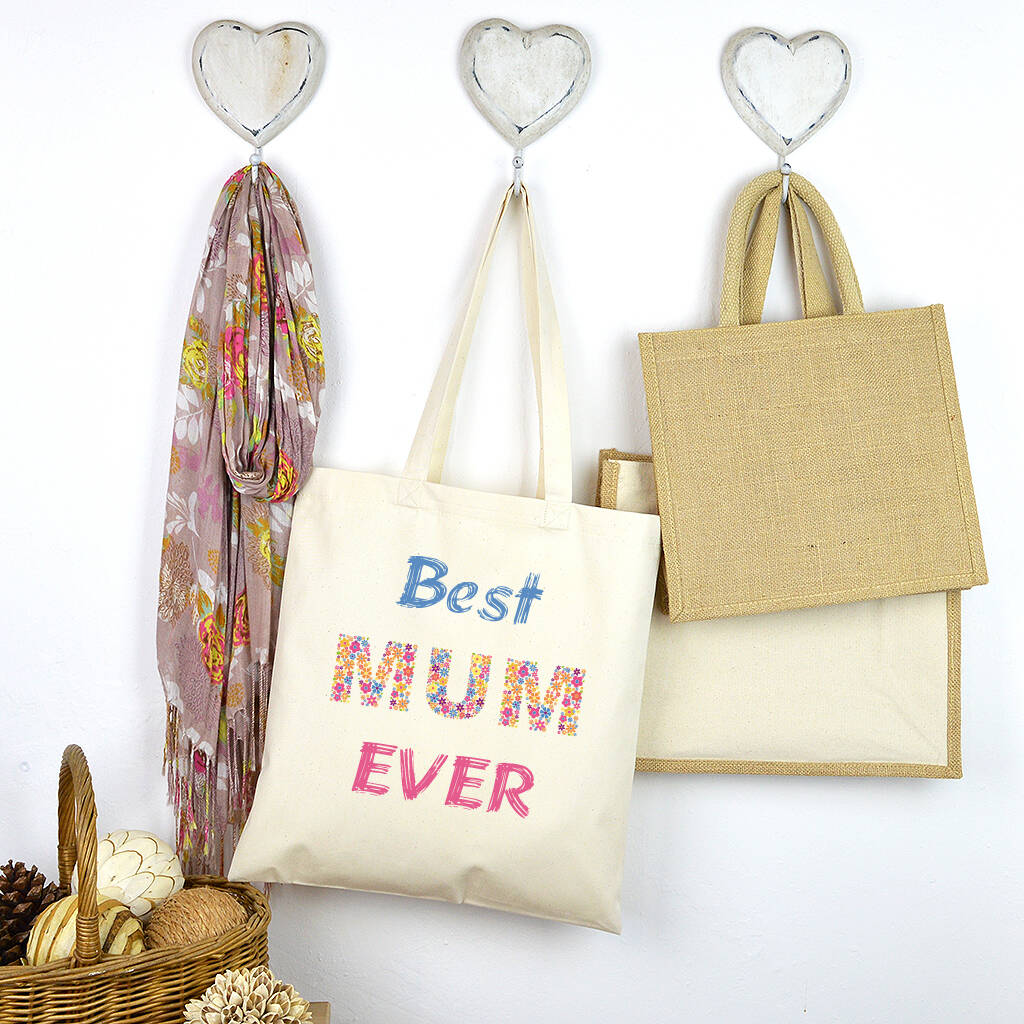 Personalised Best Mum Ever Bag By Andrea Fays