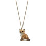Sitting Fox Necklace, thumbnail 1 of 2
