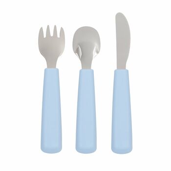 Wmbt Toddler Silicone Cutlery Set, 5 of 9