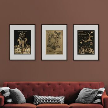 Limitless Gold Foil Wall Art, 9 of 9