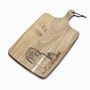 Personalised Havanese Engraved Acacia Serving Board, thumbnail 2 of 2