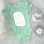 'Daddy You're Awesome' Babygrow, thumbnail 6 of 8