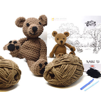 Tumble Ted Crochet Kit, 3 of 4